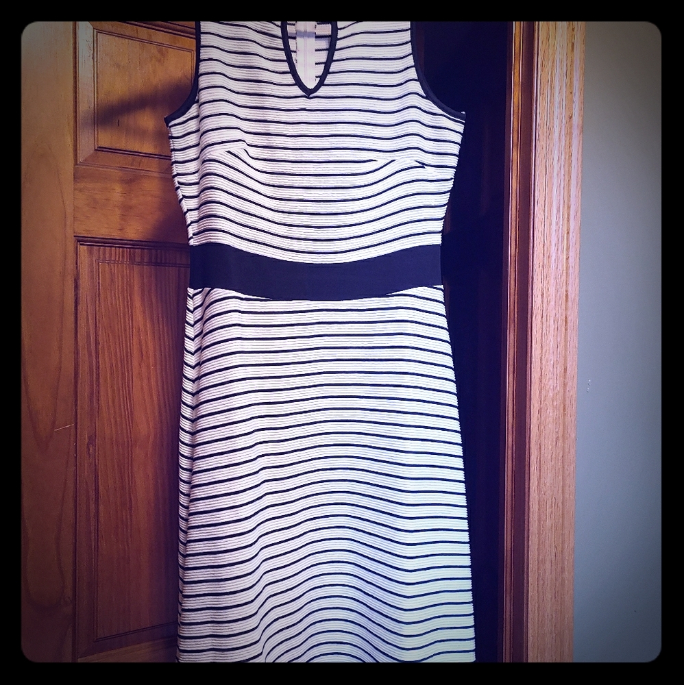 Knee length stretchy dress